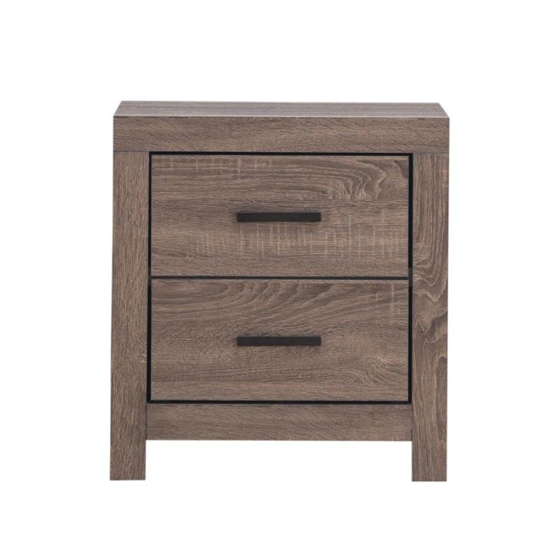 nmcr20① 207042 Coaster Furniture Nightstand - Barrel Oak