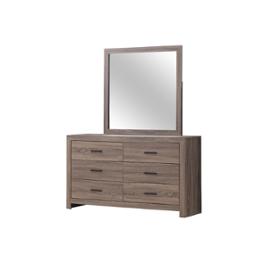 207044 Coaster Furniture Brantford - Barrel Oak Bedroom Furniture Mirror