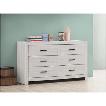 207053 Coaster Furniture Brantford - Coastal White Bedroom Furniture Dresser