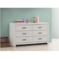 207053 Coaster Furniture Brantford - Coastal White Bedroom Furniture Dresser