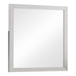 207054 Coaster Furniture Brantford - Coastal White Bedroom Furniture Mirror