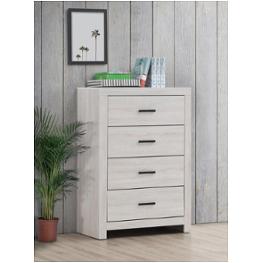 207055 Coaster Furniture Brantford - Coastal White Bedroom Furniture Chest