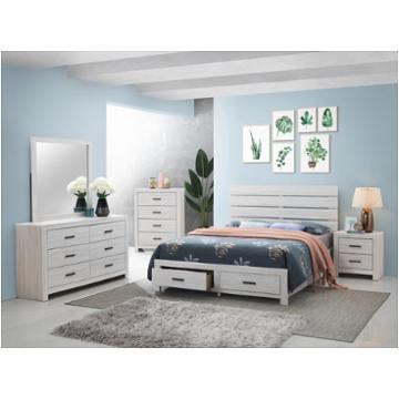207050q Coaster Furniture Brantford - Coastal White Bedroom Furniture Bed