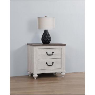 Louis Philippe 2-drawer Nightstand White - Coaster Fine Furn