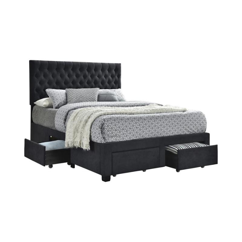 305877q Coaster Furniture Soledad - Grey Bedroom Furniture Bed
