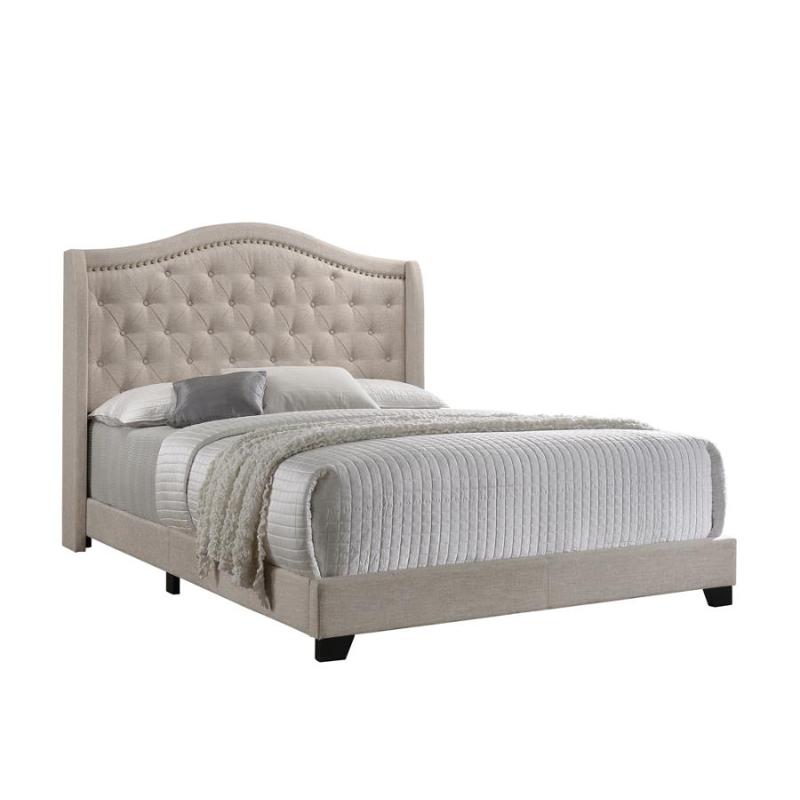 310073ke Coaster Furniture Eastern King Bed - Beige