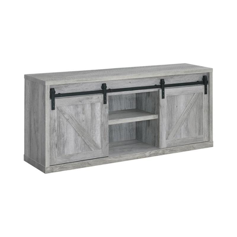 723262 Coaster Furniture Tv Console - Grey Driftwood