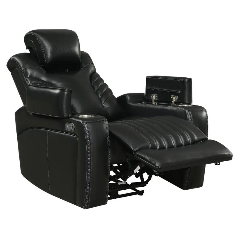 609463ppi Coaster Furniture Power Recliner - Black