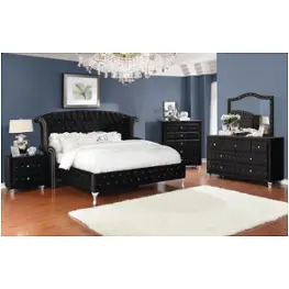 Coaster Furniture Hershel Louis Philippe 4-Piece Sleigh Bedroom Set in  Metallic Champagne