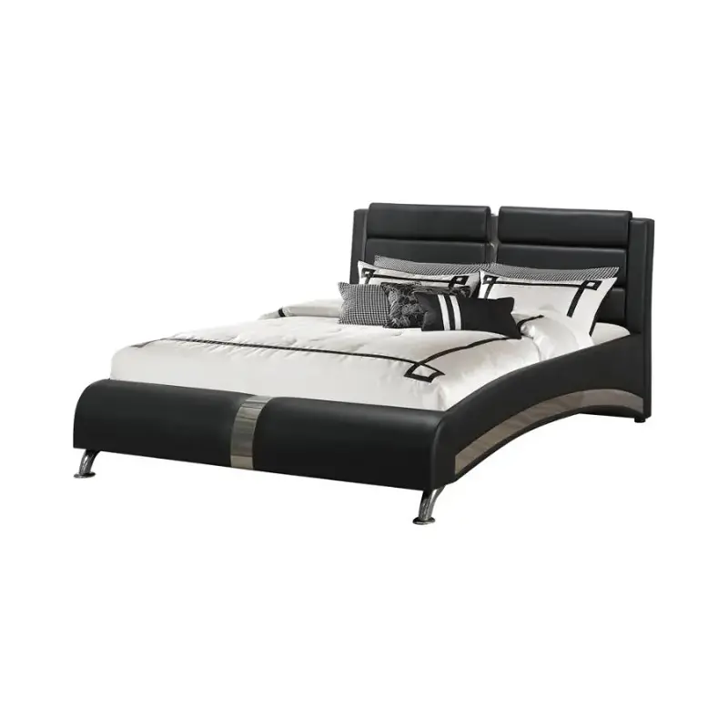 300350qb1 Coaster Furniture Jeremaine - Black Bedroom Furniture Bed