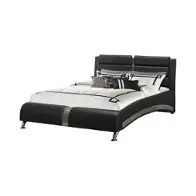 300350qb1 Coaster Furniture Jeremaine - Black Bedroom Furniture Bed