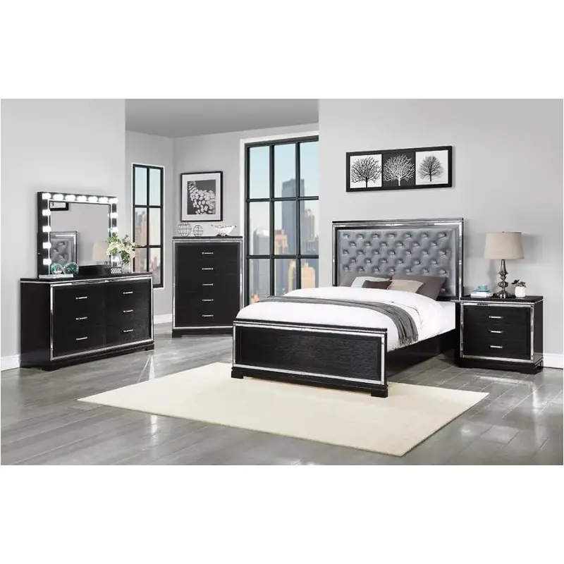 223362 Coaster Furniture Eleanor - Black Bedroom Furniture Nightstand