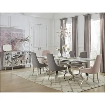 108811b1 Coaster Furniture Antoine Dining Table - Chrome