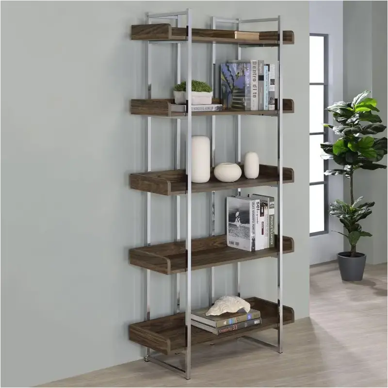 801493 Coaster Furniture Angelica Home Office Furniture Bookcase