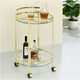 181366 Coaster Furniture Chrissy Dining Room Furniture Cart