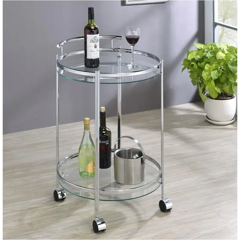 181367 Coaster Furniture Chrissy Dining Room Furniture Cart