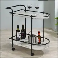 181376 Coaster Furniture Desiree Dining Room Furniture Cart