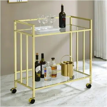 181381 Coaster Furniture Cara Dining Room Furniture Cart