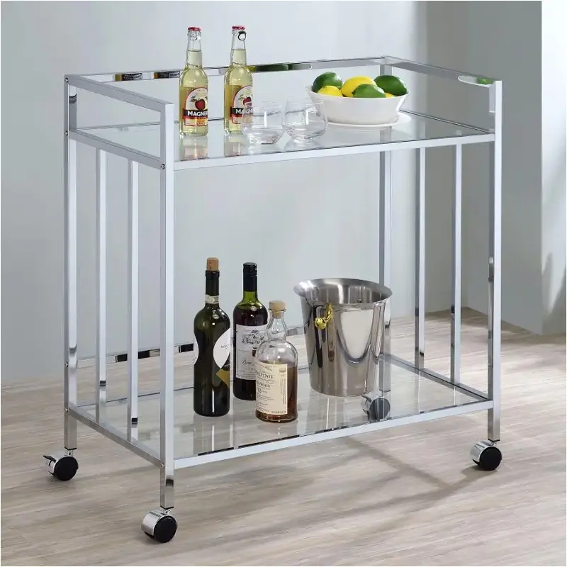 181382 Coaster Furniture Cara Dining Room Furniture Cart