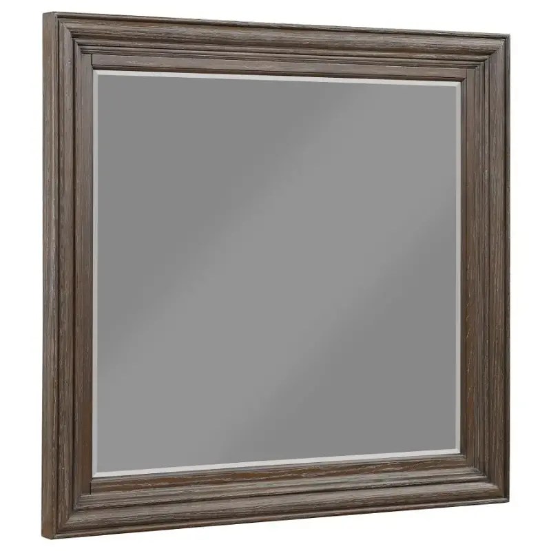 224444 Coaster Furniture Rectangular Dresser Mirror Walnut