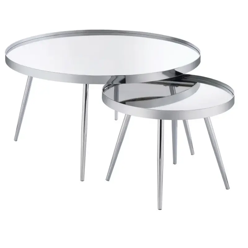 708368 Coaster Furniture 2 Pc Nesting Coffee Table