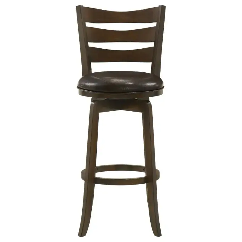 Coaster Fine Furniture Murphy Ladder Back Swivel Bar Stool - Thumbnail 4