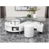 703400b1 Coaster Furniture Buckley Living Room Furniture Cocktail Table