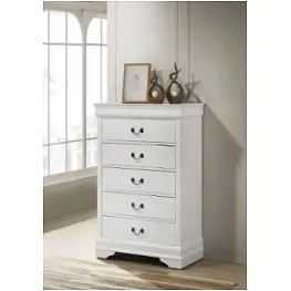 202445 Coaster Furniture Louis Philippe - White Bedroom Furniture Chest