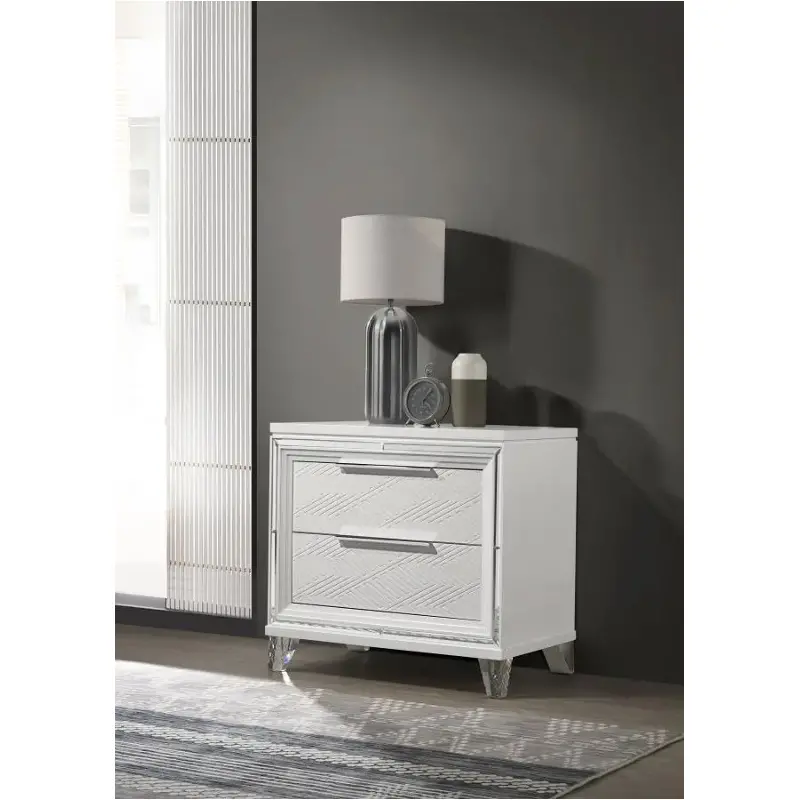 224962 Coaster Furniture Marmore Bedroom Furniture Nightstand