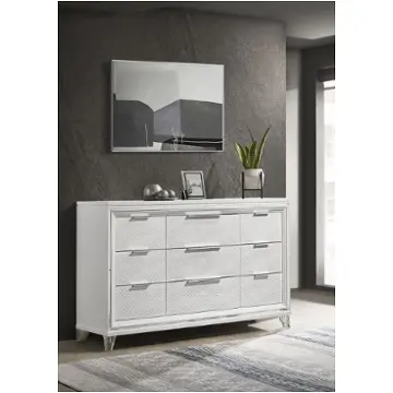 224963 Coaster Furniture Marmore Bedroom Furniture Dresser