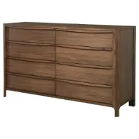 coaster home furnishings 200423 casual contemporary dresser walnut Maderia Walnut 8-Drawer Dresser
