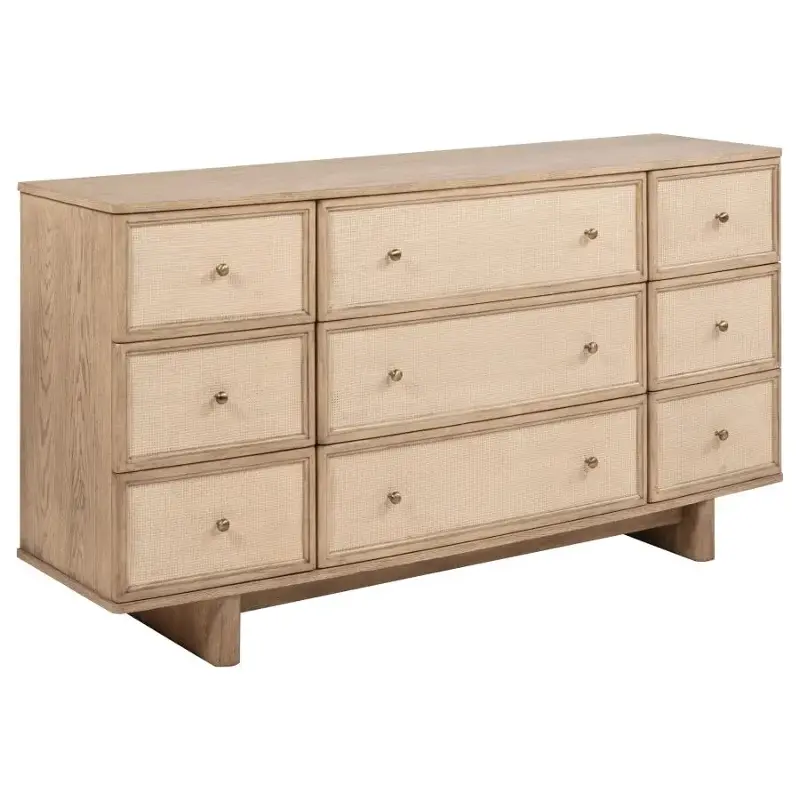 buy cheap dresser Maderia Walnut 8-Drawer Dresser