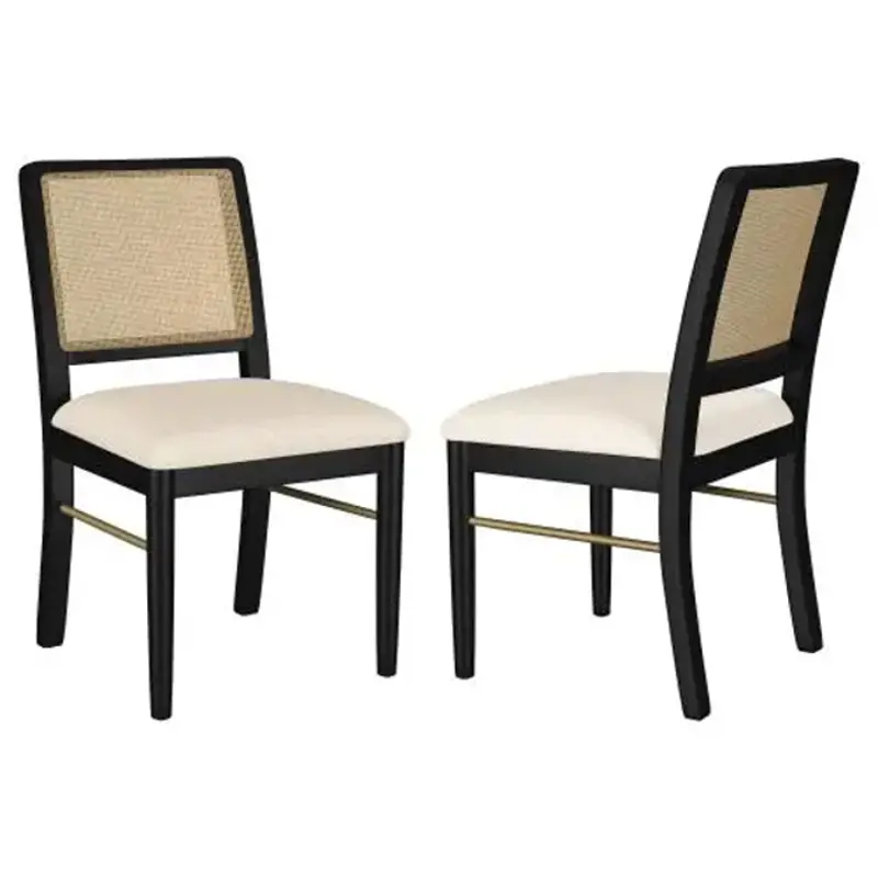 108932blk Coaster Furniture Arini Dining Room Furniture Dining Chair