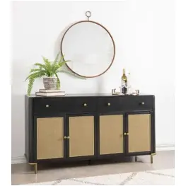 108935blk Coaster Furniture Arini Dining Room Furniture Sideboard