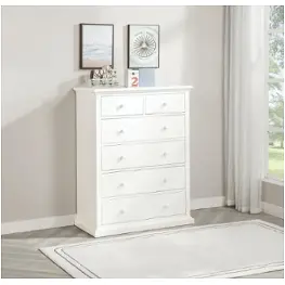 460595wht Coaster Furniture Bedroom Furniture Chest