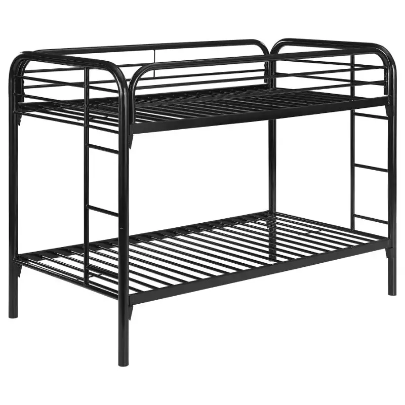 2256k Coaster Furniture Twin/twin Bunk Bed - Black