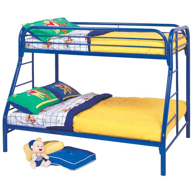 2258b Coaster Furniture Fordham Blue Bed, Roller Coaster Bunk Beds