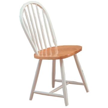 4129 Coaster Furniture Damen - White/natural Dining Room Furniture Dinette Chair