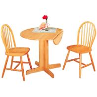 4137 Coaster Furniture Damen - Natural Dining Room Furniture Dinette Table