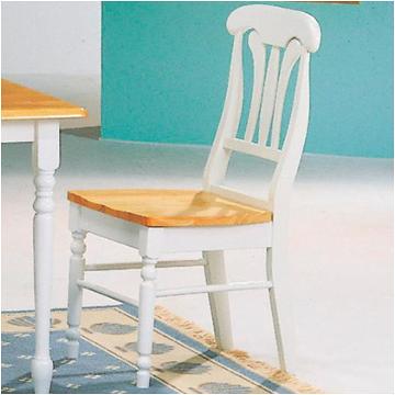 4222 Coaster Furniture Damen - White/natural Dining Room Furniture Dinette Chair