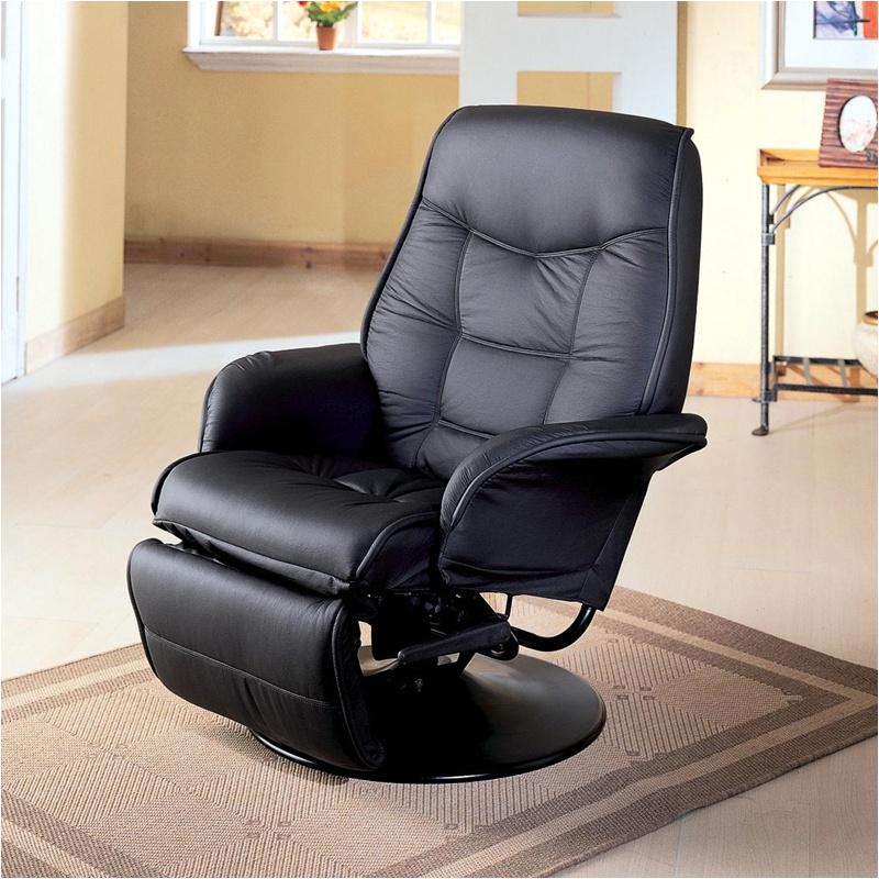 7501 Coaster Furniture Berri - Black Living Room Furniture Recliner