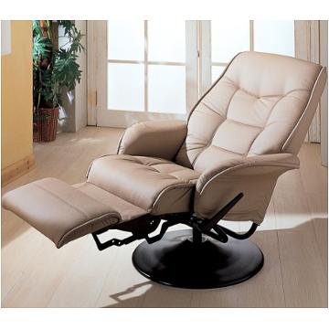 7502 Coaster Furniture Berri - Beige Living Room Furniture Recliner