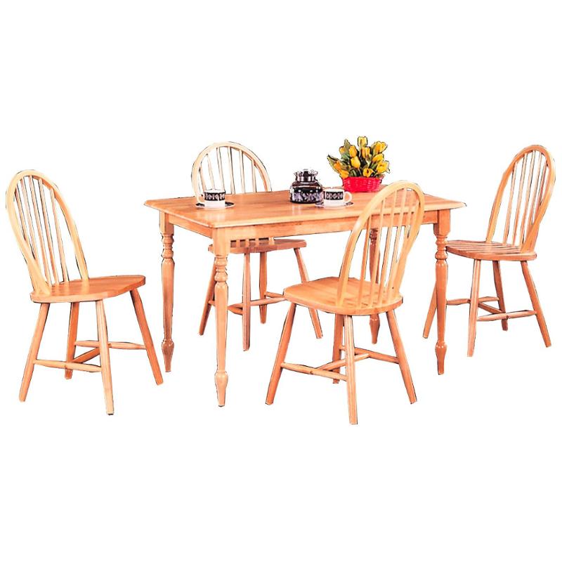 4347 Coaster Furniture Damen - Natural Dining Room Furniture Dinette Table