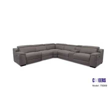70009-haze-sectional Manwah Limited 70009 Living Room Furniture