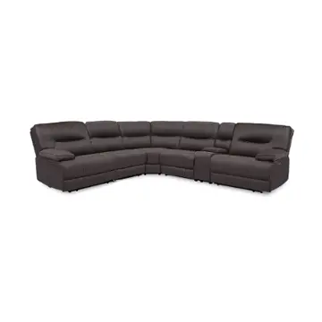 Gladiator 70048-30332-sectional Manwah Limited Gladiator - Chocolate Living Room Furniture
