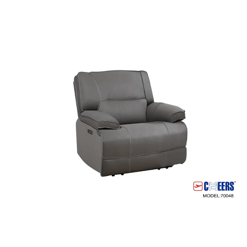 70048-l1-1eh-30331 Manwah Limited Gladiator - Haze Living Room Furniture Recliner