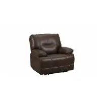 70048-l1-1eh-30332 Manwah Limited Gladiator - Chocolate Living Room Furniture Recliner