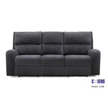 5168-l3-2eh-375 Manwah Limited 5168 - Gray Living Room Furniture Sofa