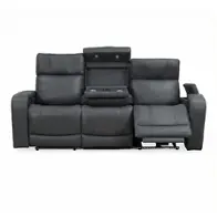 71109tz-l3-2tzehw-mcv-tbwc-r-4086 Manwah Limited 71109tz - Naples Ink Living Room Furniture Reclining Sofa