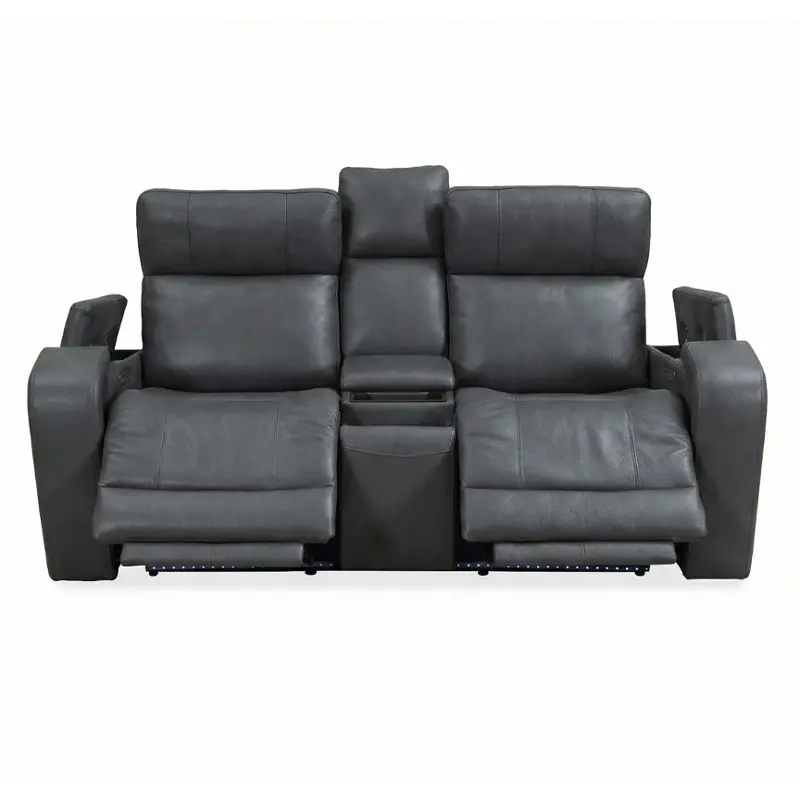 71109tz-l2-2tzehw-mcv+tc-bwc-4086 Manwah Limited 71109tz - Naples Ink Living Room Furniture Reclining Loveseat